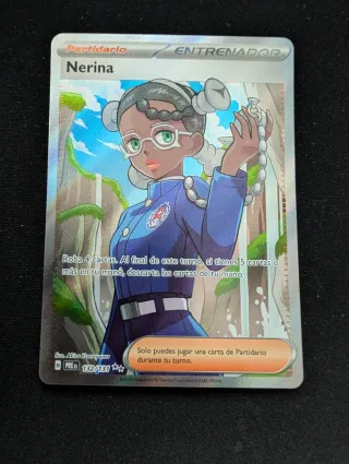 Pokemon Prismatic evolution Ogerpon ex entrenador