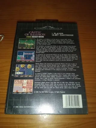 Castle of Illusion Mega Drive Sega