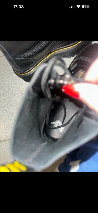 Dr Martens Stivali Neri con Zip