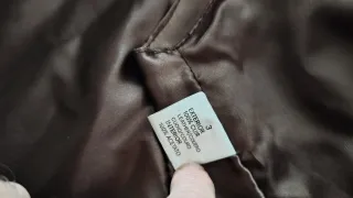 Chaleco Piel Marrón Talla M