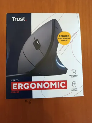Ratón Ergonómico Trust Vertical Negro