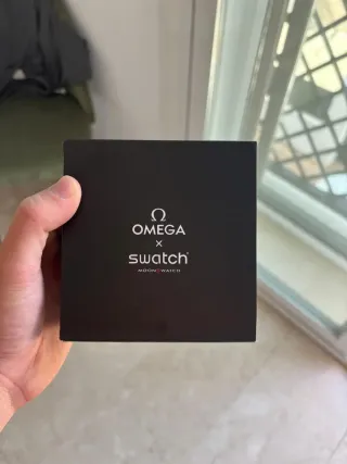 Omega x Swatch Mission to the Moonphase Negro