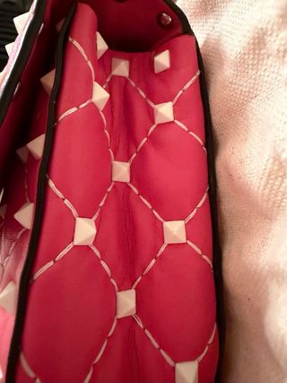 Bolso Valentino Garavani Rockstud Rosa