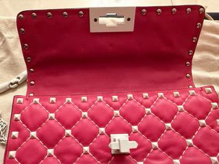 Bolso Valentino Garavani Rockstud Rosa
