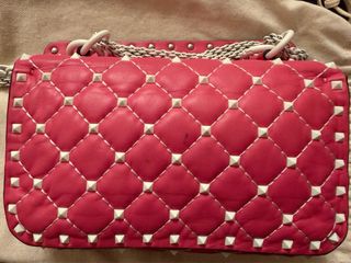 Bolso Valentino Garavani Rockstud Rosa