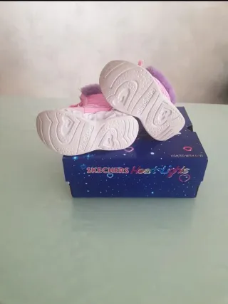 Stivaletti bambina rosa con luci