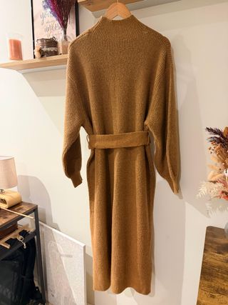 Vestido punto camel EDITED talla 44 grande