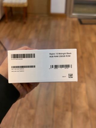 Xiaomi Redmi 15 256GB Negro/Morado