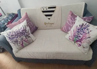 Sofá Cama Ikea 2 Plazas, cuadritos