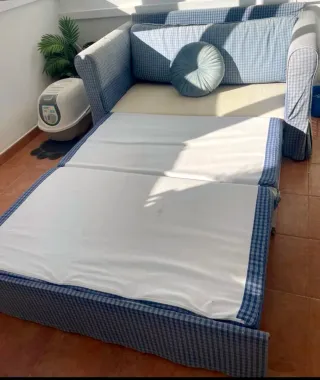Sofá Cama Ikea 2 Plazas, cuadritos