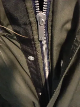 Chaqueta parka hombre verde oliva PG