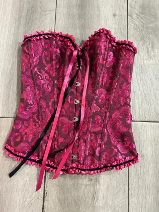 Disfraz Carnaval Corsé, Falda,diadema, extensiones