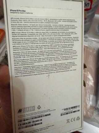 iPhone 15 Pro Max 512GB Bianco Titanio