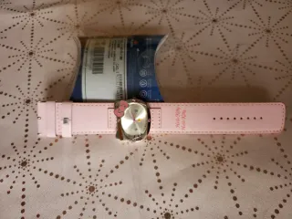 Reloj Hello Kitty Rosa y Plateado