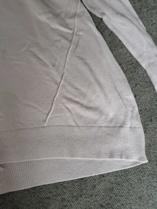 Jersey cuello alto blanco