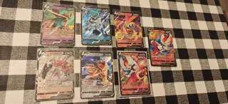 Lote Cartas Pokémon V Inglés
