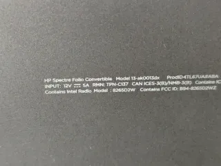 HP Spectre Folio Convertibile