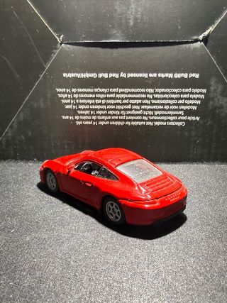 Porsche 911 Carrera S Welly 1/60 Vermelho