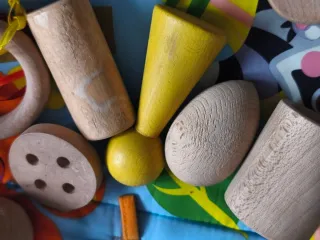 Juguetes de madera para bebé