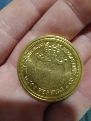 Reproducciones Monedas Bañadas Oro 24k