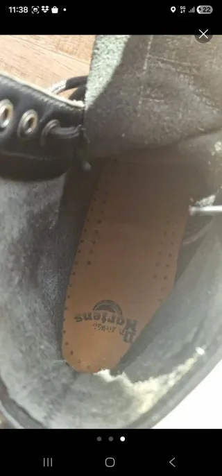 Botas Dr. Martens Negras casi nuevas.