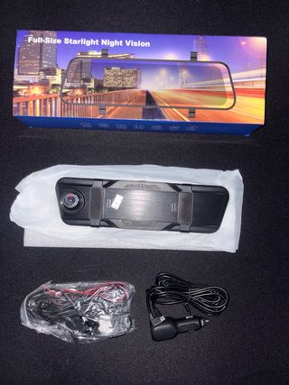 Espejo retrovisor coche con cámara