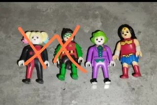 Figuras Playmobil DC Superhéroes Kinder