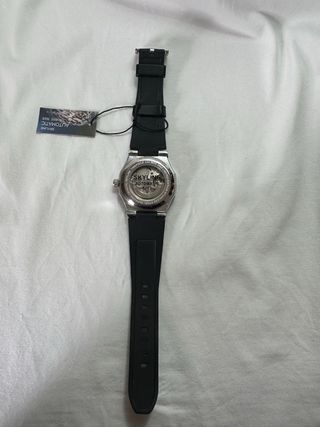 Reloj Skyline Automático Negro/Plateado