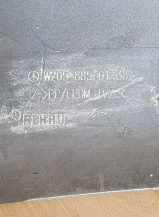 Paragolpes trasero Mercedes W205