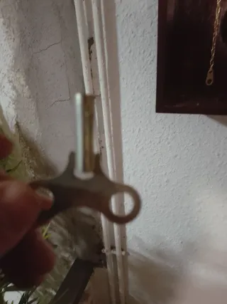 Reloj de pared péndulo madera