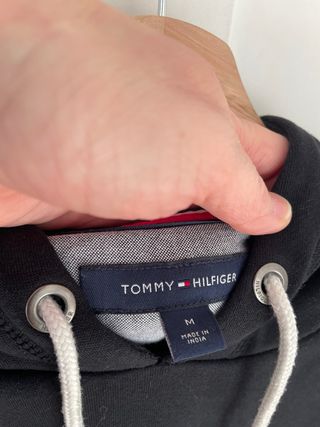 Sudadera Tommy Hilfiger Negra