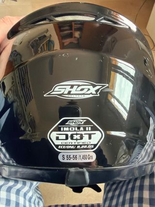 Casco integral Shox negro talla S