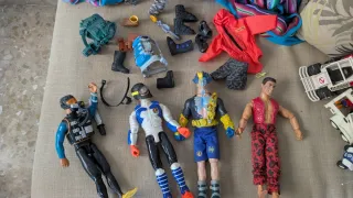 Action Man Lote Figuras y Accesorios