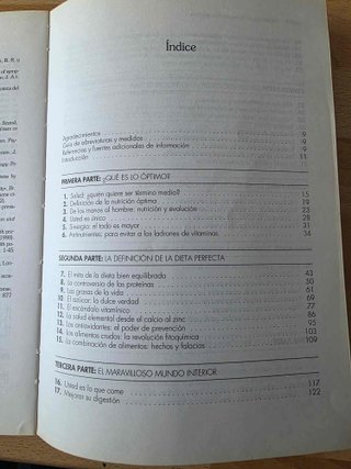La biblia de la nutrición óptima