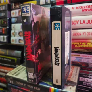 VHS Humongous - Terror - 1ª Ed. Videoclub