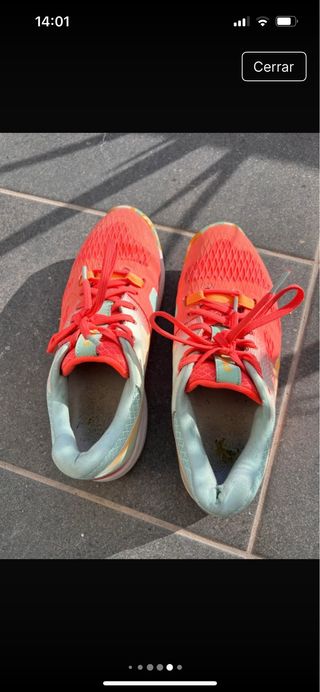 Zapatillas Asics Padel Mujer Talla 40