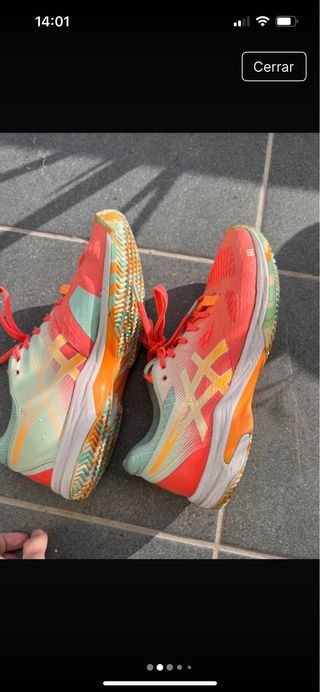 Zapatillas Asics Padel Mujer Talla 40