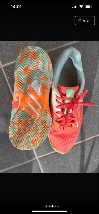 Zapatillas Asics Padel Mujer Talla 40