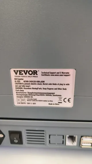 Contador de B!lletes VEVOR W23Y6090