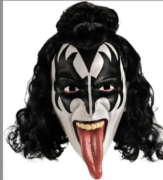 Máscara Gene Simmons Kiss Talla Única
