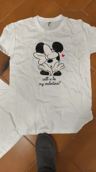 Camisetas San Valentín Mickey Minnie