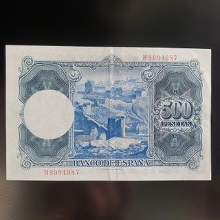 Billete 500 pesetas 1954 El Banco de España