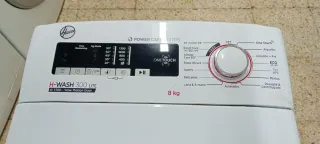 LAVADORA SUPERIOR HOOVER 8 KG A+++ RPM 1300
