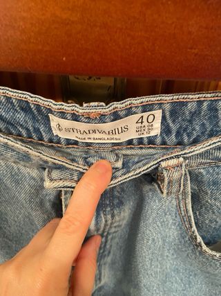 Pantalón corto vaquero azul