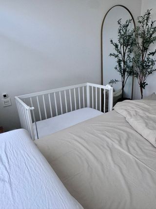 Minicuna colecho blanca