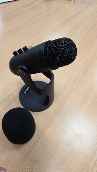 Microfono ZealSound Professionale Nero