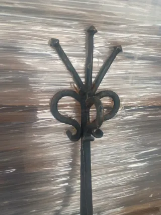 Cabezal Cama Hierro Forjado Antiguo