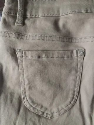 Lote 4 Pantalones Mujer Beige y Negro