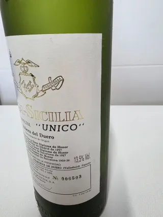 Vega Sicilia Único Reserva Especial (Vacío)