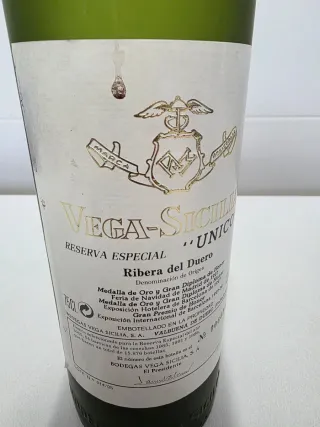 Vega Sicilia Único Reserva Especial (Vacío)